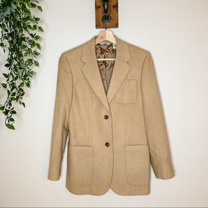 Brooks Brother 100% Camel Hair Blazer Size 4